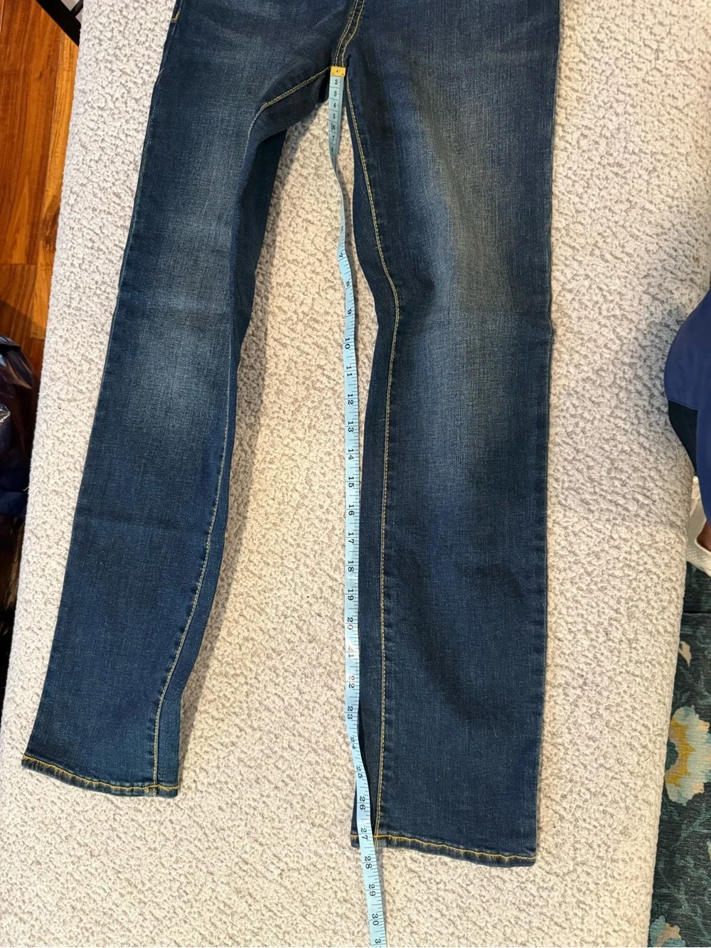 The Children’s Place Girls Size 14 Straight‎ Leg Stretch Jeans Dark Wash NWT